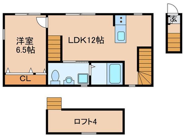 レミュージオ府中の物件間取画像